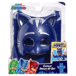 MASCARA Y TRAJE DE CATBOY COLOR AZUL