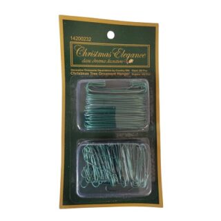 GANCHOS DE ALAMBRE PARA COLGAR ADORNOS 200 PC