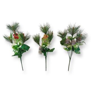 RAMA DECORATIVA NAVIDEÑA 36 CM