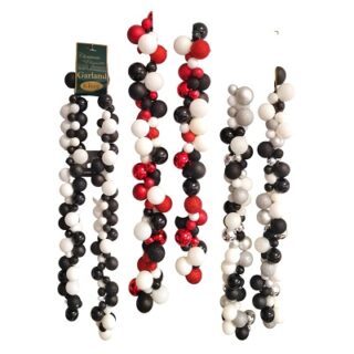 LISTON DE BOMBAS NAVIDEÑAS BARIOS DISEÑOS