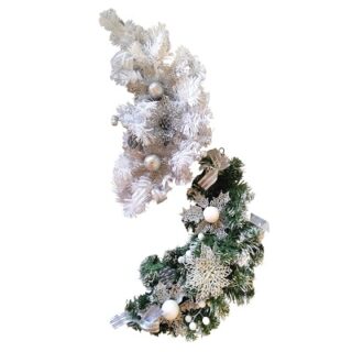 ADORNO NAVIDEÑO CON PINO 36 CM