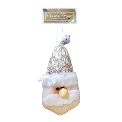 ADORNO NAVIDEÑO DE SANTA CLAUS 22 CM