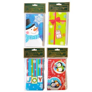 SOBRES NAVIDEÑOS VARIOS DISEÑOS 16 X 9 CM