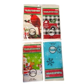 MANTEL MESA NAVIDEÑO VARIOS DISEÑOS 54 X 72 CM