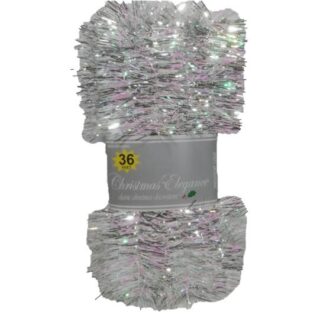 GUIRNALDA PLATEADA NAVIDEÑA 36 PIES