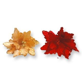 FLOR NAVIDEÑA PARA DECORACION 30 CM