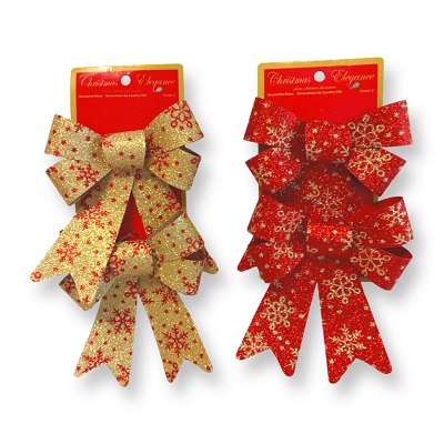 MOÑA NAVIDEÑA CON BRILLANTINA