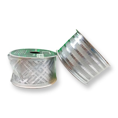 LISTON NAVIDEÑO ESTAMPADO 5 X 182 CM