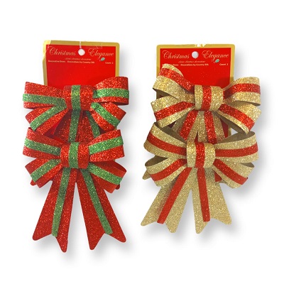 MOÑA NAVIDEÑA CON BRILLANTINA