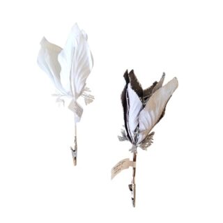 FLOR NAVIDEÑA DECORATIVA VARIOS DISEÑOS