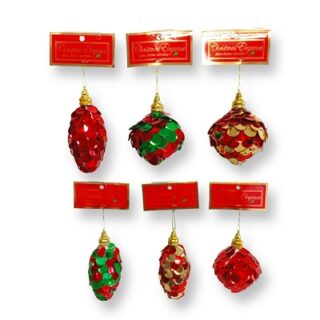 BOMBA NAVIDEÑA DECORATIVA