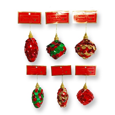 BOMBA NAVIDEÑA DECORATIVA