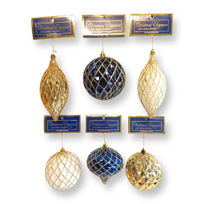 BOMBA NAVIDEÑA DECORATIVA