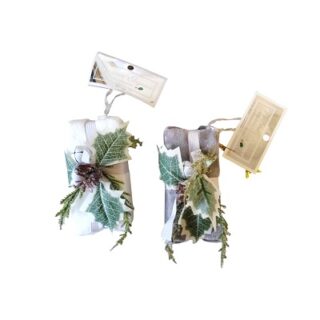 ADORNO NAVIDEÑO ARTIFICIAL 13 X 6 CM