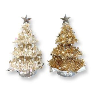 ARBOL NAVIDEÑO DECORATIVO 30 CM