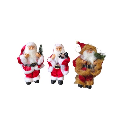 MUÑECO DE SANTA CLAUS 22 CM
