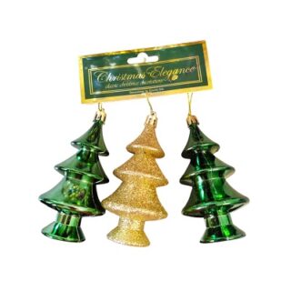 ADORNOS NAVIDEÑOS DECORATIVOS 3 PC