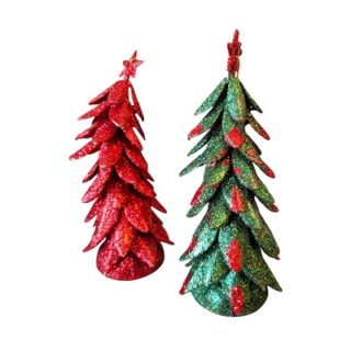 ARBOLES DE NAVIDAD DECORACION 16 CM