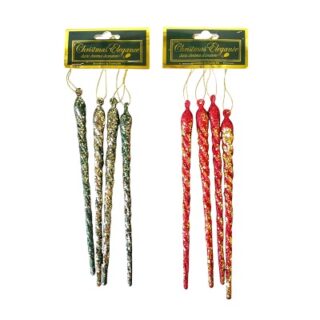 DECORACIONES NAVIDEÑAS 4 PC