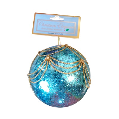 BOMBAS NAVIDEÑAS VARIOS DISEÑOS 10 CM