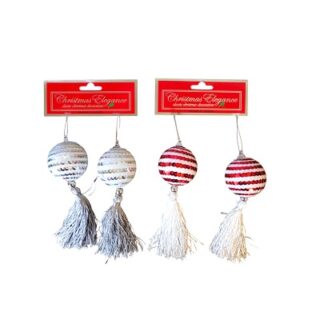 BOMBAS NAVIDEÑAS VARIOS DISEÑOS 2 PC