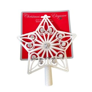 ESTRELLAS DE PLASTICO VARIOS DISEÑOS PARA ARBOL