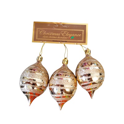 BOMBAS NAVIDEÑAS VARIOS DISEÑOS 3 PC