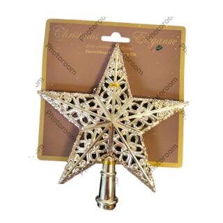 ESTRELLA PLASTICO PARA ARBOL 22 CM