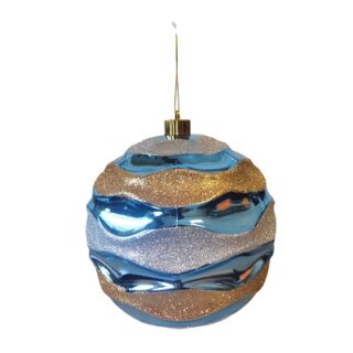 BOMBA NAVIDEÑA VARIOS DISEÑOS 22 CM