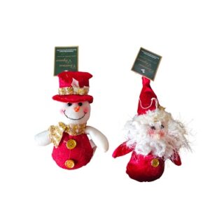 PELUCHES NAVIDEÑOS 19 CM VARIOS DISEÑOS