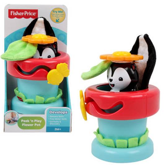 JUGUETE PARA BEBE FISHER PRICE FLOWER POT