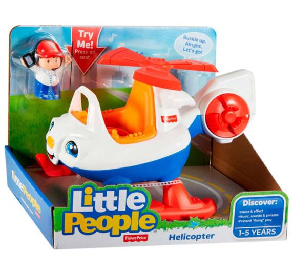 HELICOPTERO LITTLE PEOPLE FICHER PRICE