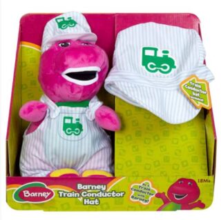 BARNEY CONDUCTOR DE TREN FISHER PRICE