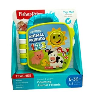 LIBRO CONTANDO ANIMALES FISHER PRICE