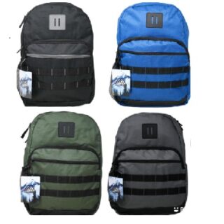 MOCHILA PARA NIÑO COLORES SURTIDOS 44X30X13.5CM