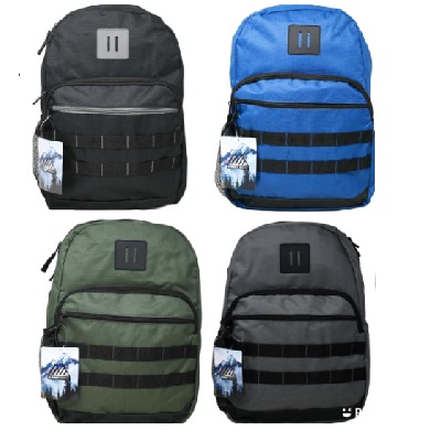 MOCHILA PARA NIÑO COLORES SURTIDOS 44X30X13.5CM