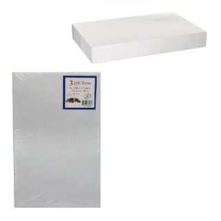 CAJA DE REGALO BLANCA 3 PC DE 36.20 X 23.97 X 4.76 CM