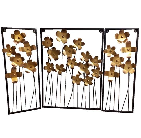 CUADROS DECORATIVOS 3 PC 78x58 cm 78x29 cm 78x29 TUTTO CASA