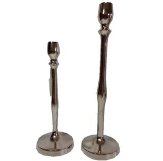 SET DE CANDELEROS 2 PC 40 CM Y 31 CM TUTTO CASA