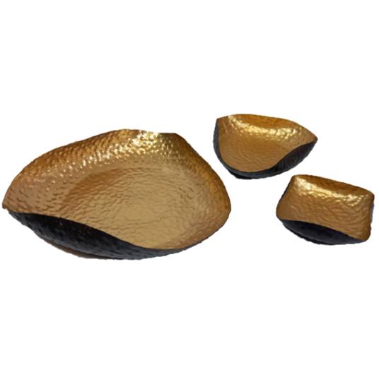 SET BOWL DE METAL 3 PC TUTTO CASA