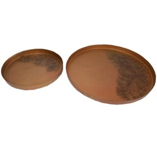 SET DE BASE DECORATIVOS 2 PC 21 CM 31 CM TUTTO CASA