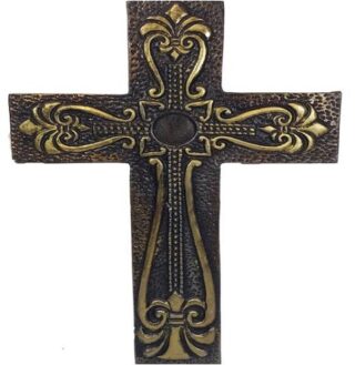 CRUZ DE METAL 39x26 CM TUTTO CASA