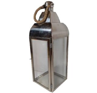 CANDELABRO DE METAL DECORATIVO TUTTO CASA LAMPARA FAROL