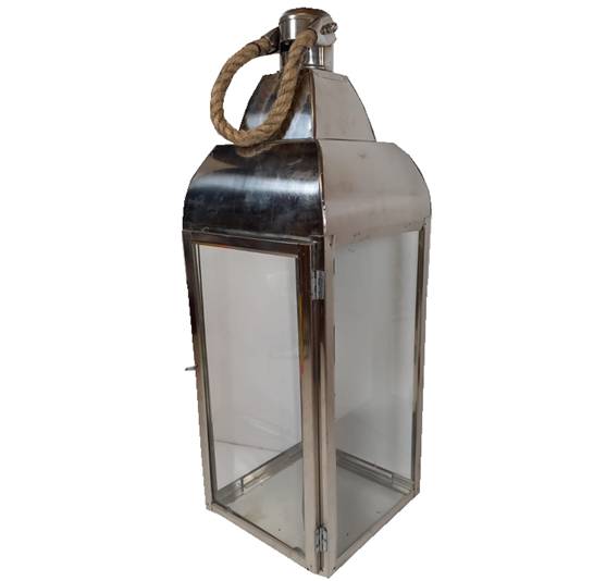 CANDELABRO DE METAL DECORATIVO TUTTO CASA LAMPARA FAROL