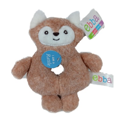 PELUCHE CON SONAJA 15 CM