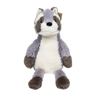 PELUCHE DE MAPACHE MULTICOLOR 29 X 16 CM