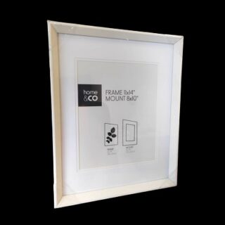 MARCO PARA FOTO COLOR BLANCO 20 X 25 CM