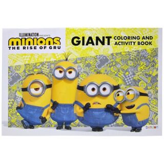 LIBRO DE ACTIVIDADES PARA COLOREAR MINIONS 14 PG