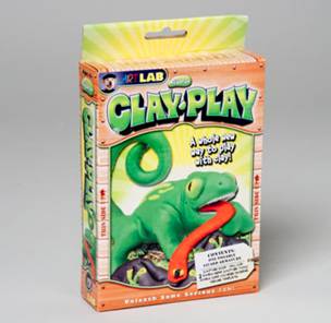 PLASTICINA DE LAGARTO ARMABLE CLAY PLAY