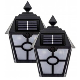 SET DE LAMPARAS SOLARES PARA JARDIN 2 PC